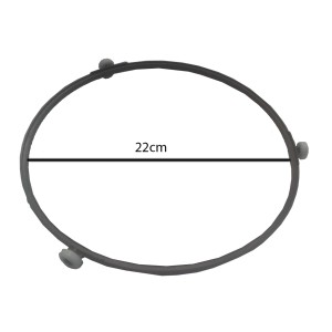Roldana Rodizio Giratório Prato de Micoondas 22 cm