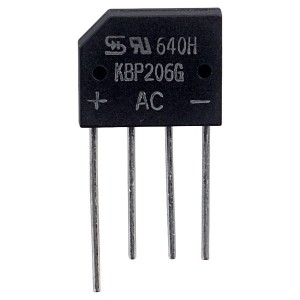 Ponte Retificadora Kbp206g 600V 2A