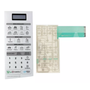 Membrana Teclado Forno Microondas Compativel Lg Ms2347