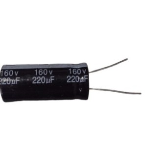 CAPACITOR ELETROLÍTICO 220UF X 160V - 85°
