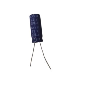 CAPACITOR ELETROLÍTICO 270UF X 63V 105º