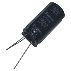 CAPACITOR ELETROLÍTICO 120UF X 400V 105º